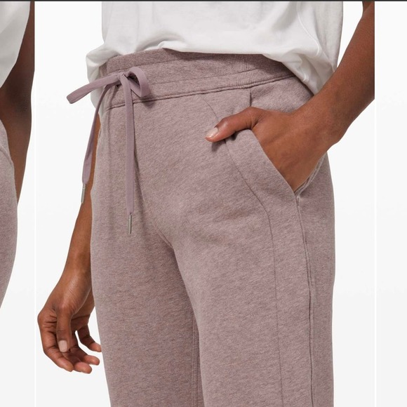 Lululemon Scuba Joggers Heathered Violet Verbena size 2 - Picture 3 of 11